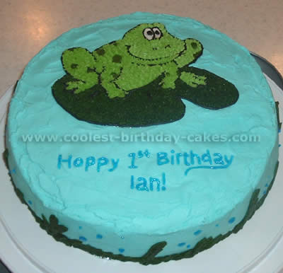 Frog in a Pond Cake | Baking Obsession