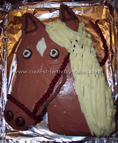 horse cake pan