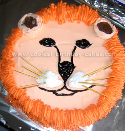 Mini Lion Cake – Ugly Cake Shop