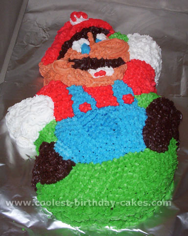 Coolest Super Mario Brother Cakes On The Web S Largest Homemade Birthday Cake Gallery