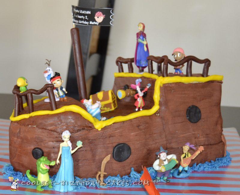 Cool Disney Cake Idea: Jake and the Neverland Pirates Capture the ...