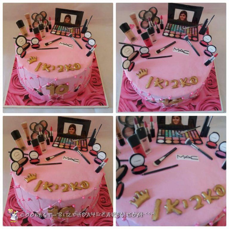 Mac makeup 13th birthday cake - Mel's Amazing Cakes