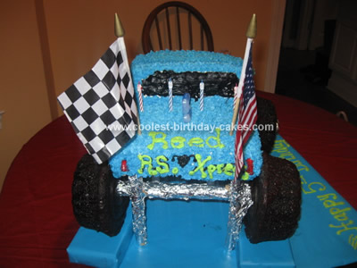  Monster Truck  Birthday Cake