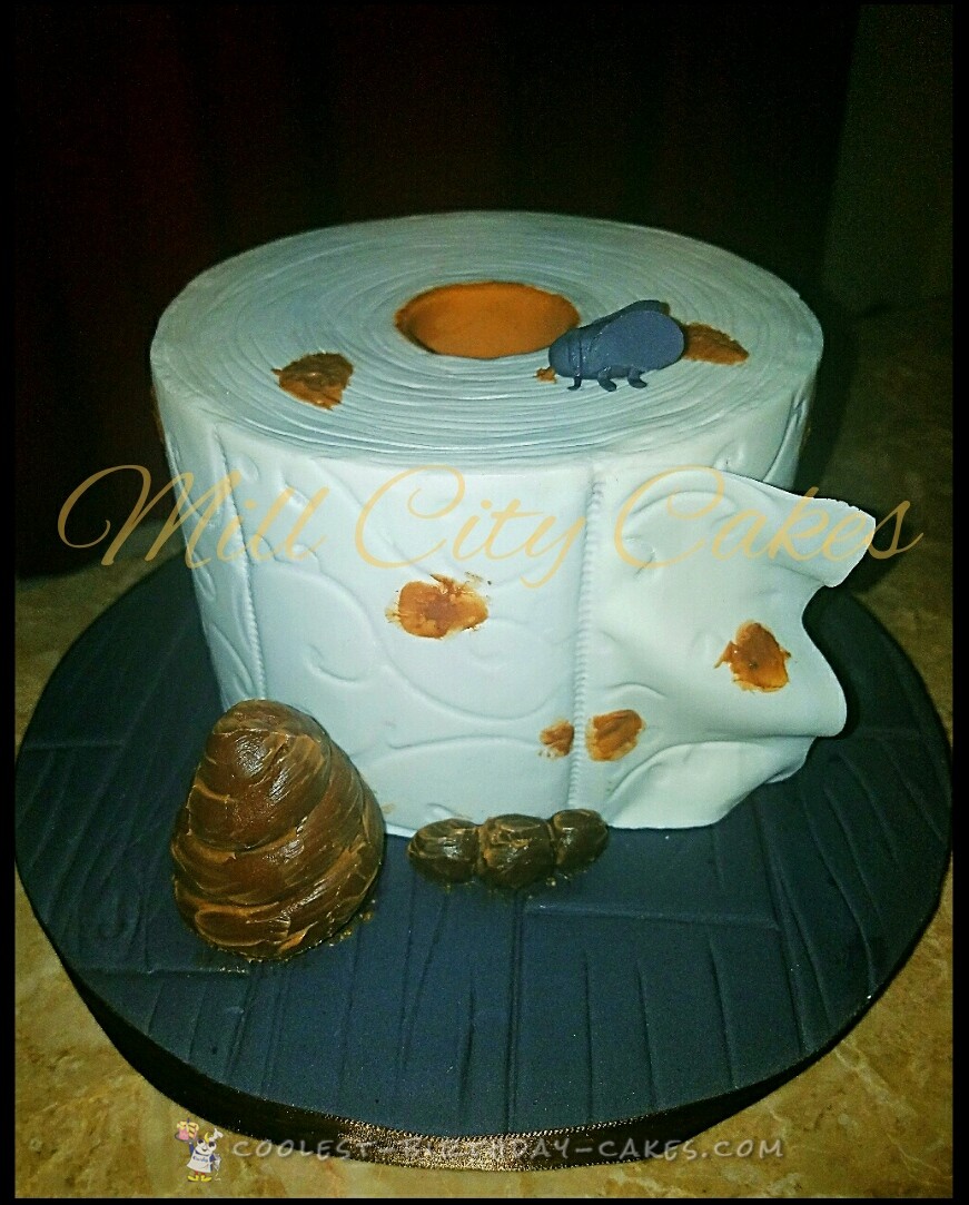 toilet cake