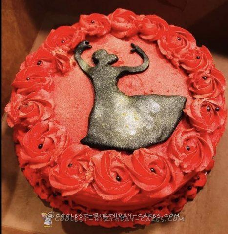 Dancer 16th birthday cake | Dance birthday cake, Dance cakes, Girl cakes